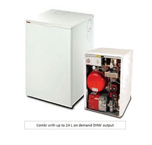 16 - 21 KW condensing Deisel Combi Boiler with DHW