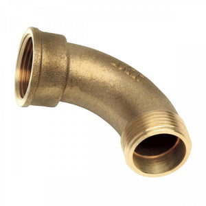 M/F Brass Swept bend 90 degree 1 1/4"
