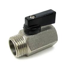 Mini service valve 1/2"BSP
M/F Chrome