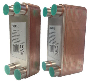 20 Plate Heat Exchanger 3/4" BSP Port