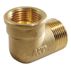 M/F 1/2' Brass Elbow
