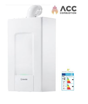 Beretta Mynute X 35C
Gas adaptive condensing boiler with 20.8 Lpm DHW at 25 deg rise