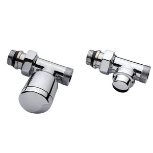 Towel Rail Valve Kit 
(straight) With
16mm multilayer connectors