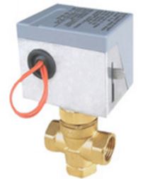 Spring Rtn valve 3 way 1"