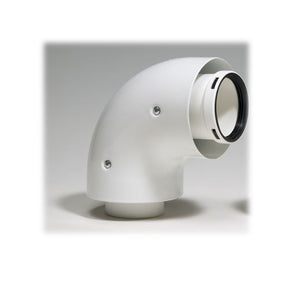 Flue 90 degree bend