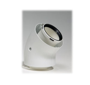 Flue 45 degree bend