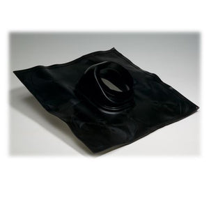 Flue pitched roof flashing